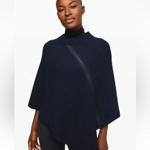 Lululemon Navy Blue Poncho